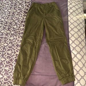 Army green cute and stylish joggers
